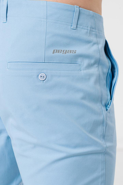 Pantallona të shkurtra për meshkuj PEGAS, casual, madhësia XL, blu