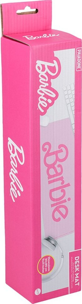 Mousepad Paladone Barbie i madh, 80x30cm, me bazë gome kundër rrëshqitjes, rozë