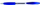 Stilolaps BIC Atlantis me klik, majë mesatare 1.0mm, pako me 12 copë, bojë blu