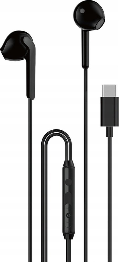 Kufje me kabllo Dudao X3C, USB C, 1.2m, të zeza
