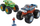 Set loje Hot Wheels Monster Trucks Wreckin Raceway, me 2 kamiona Bigfoot dhe Gunkster, shumëngjyrësh