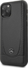 Mbrojtëse telefoni Mercedes-Benz Urban Line për iPhone 11 Pro, lëkurë natyrale, hardcase, e zezë