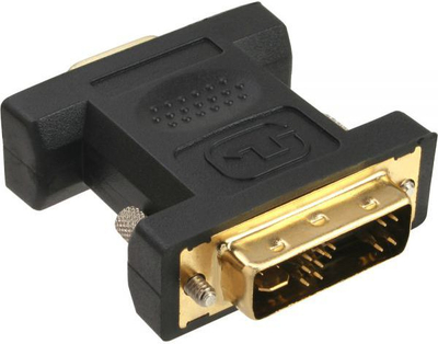 Adapter video InLine 17780P, DVI A në VGA, i zi
