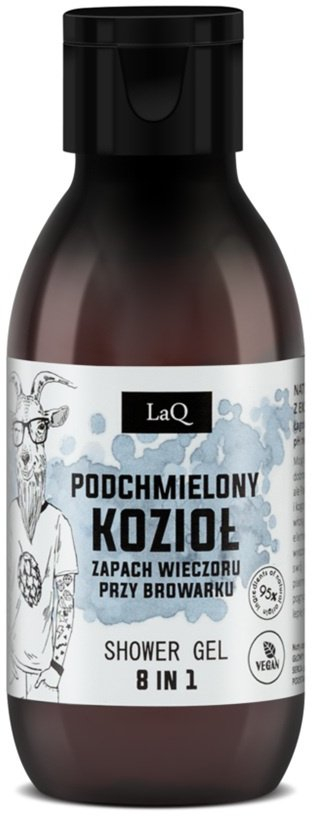 Xhel dushi LaQ Podchmielony Kozioł, për trup edhe duar, 100 ml