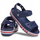 Sandale fëmijësh Crocs Bayaband Sandal T Jr 211055, Croslite, me shirit ngjitës, blu