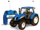 Lodër traktor me pult ERTL Britains New Holland T6070, shkallë 1:16, me rrymë, blu