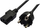Kabllo rryme Savio CL-89 CEE 7/7,e zezë