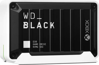 Disk i jashtëm SSD WD Black D30 Game Drive, 2TB, NVMe, për Xbox, ngjyrë e zezë