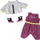 Set gjanash për kukulla Zapf Creation BABY born City Deluxe Scooter, për kukulla 43 cm, me shumë ngjyra