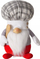 Figurinë prej stofi dekorative Cooky Chef, 28 cm, shumëngjyrëshe