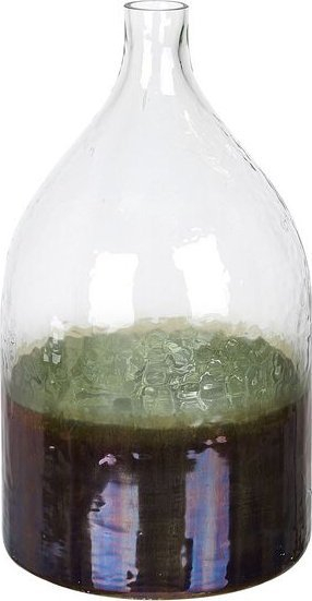 Vazo dekorative Beliani KULCHA, qelq, 36 cm, shumëngjyrëshe