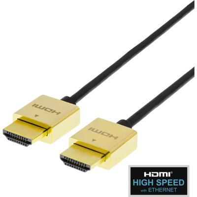Кабел HDMI Хама Фогија, 4K 60Hz, High Speed, црн