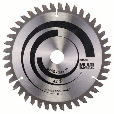 Disk prerës Bosch, 160x20x2.4mm 42to. Multi Material