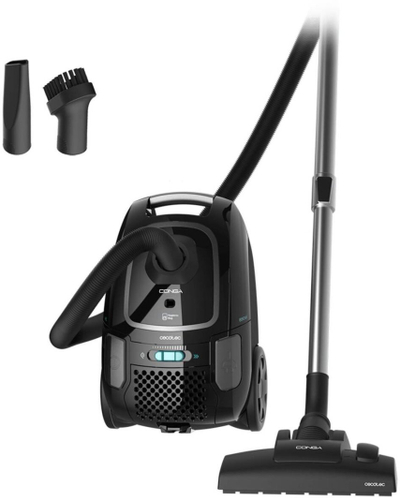 Fshesë me korrent Cecotec Conga Powerbag 4000 XL, 890W, 4L, e zezë
