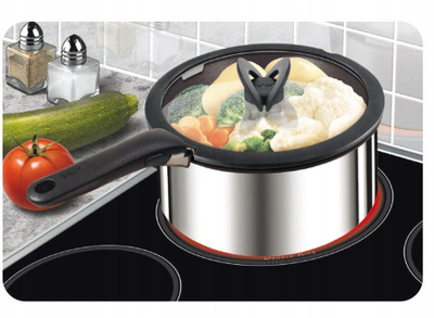 Стаклено капаче за тенџере Tefal Ingenio, 26 cm, со преклоплива рачка