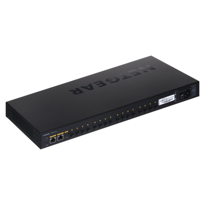 Switch i menaxhueshëm Netgear M4250-16XF, L2/L3, 1U, i zi