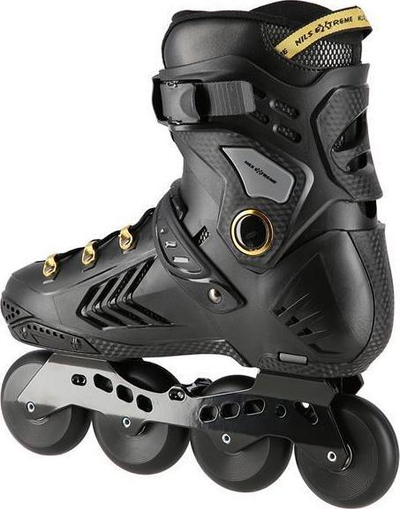 Patina inline Nils Extreme NA20002 Slalom, ABEC9, nr. 37, e zezë