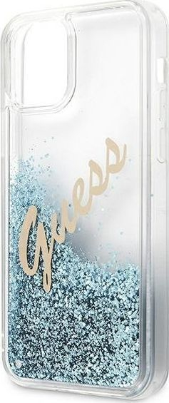 Mbrojtëse Guess GUHCP12LGLVSBL për iPhone 12 Pro Max, e kaltër