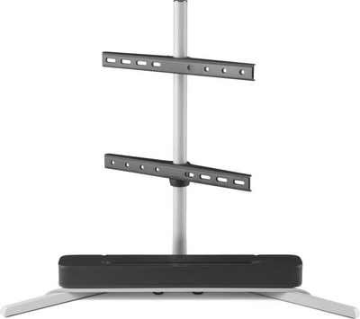 Mbajtës tavoline TV One For All Table Top Light, deri 70", rrotullim 180°, i bardhë