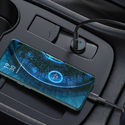 Karikues makine Techly Fast Mini, 38W, USB C dhe USB A, i zi