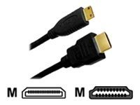 Kabllo HDMI në Mini HDMI Jou Jye AVC-106, 1 m, e zezë