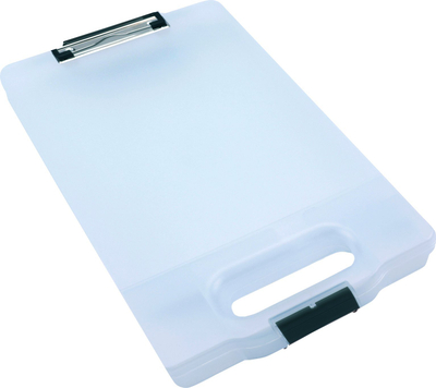 Clipboard GENIE CL900T, со преграда за складирање, проѕирен