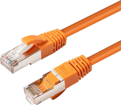 Kabllo rrjeti MicroConnect CAT6A S/FTP, 1.5m, LSZH, portokalli