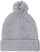 Kapelë bebe Lodger Merino Wool Drizzle, 100% lesh merino, 3-6 mujsh, gri