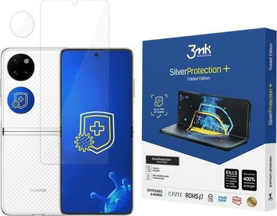 Fole mbrojtëse ekrani 3MK Silver Protect+ Huawei P50 Pocket Folded Edition, antimikrobiale, wet applied