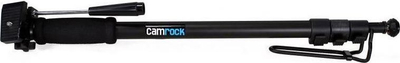 Monopod Camrock M140, i lehtë, i përshtatshëm për udhëtim, i zi