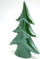 Stolinë dekorative Saska Christmas Decoration, porcelan, 12.5cm, jeshile me perlë