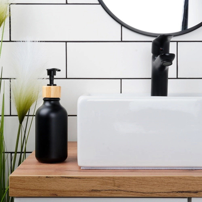 Dozues sapuni Black Soap Pump, funksion mbyllës, i zi