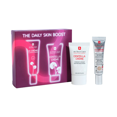 Set Erborian The Daily Skin Boost CC Centella kER085 CC Krem, Light, 15ml + Krem Centella, 20 ml