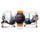 Ora inteligjente Gravity GT21-2, ekran 1.6", IP67, portokalli