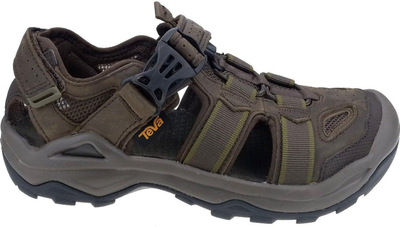 Sandale sportive Teva Omnium 2 Leather për burra, ngjyrë kafe Turkish Coffee