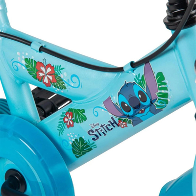 Bicikletë fëmijësh Huffy Stitch 12", me rrota ndihmëse, blu