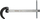 Çelës teleskopik për dado Yato YT-22251, 23-41 cm, diametër 32-63.5 mm, argjendtë