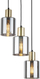 Llambadar varës TK Lighting Sierra 6663, 3 llamba, E27, gri grafit ari