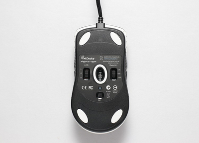 Maus gaming Ducky Feather Huano, 16000 DPI, 65g, i zi