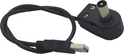 Antena e brendshme TV Barczak SONUS+, USB, me përforcues sinjali, e zezë