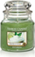 Qiri aromatik Yankee Candle Vanilla Lime, kavanoz i mesëm, erë vanilje me lime, jeshil