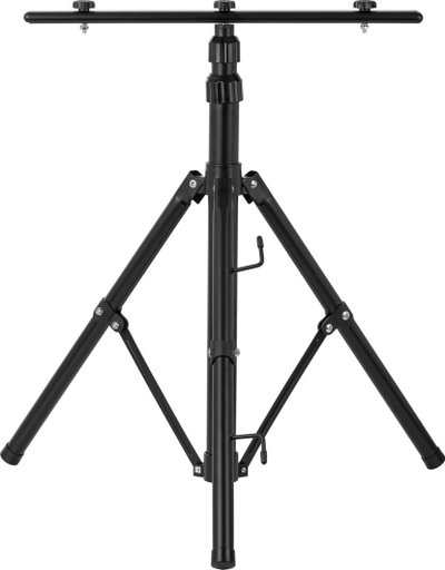 Tripod dyfishtë për prozhektorë Adviti AD-NL-6136ST/B, deri 150 cm, i zi