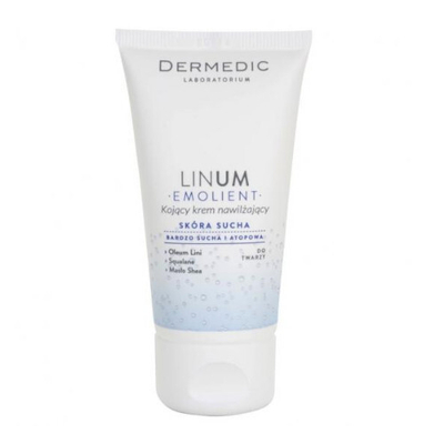 Krem për fytyrë për lëkurë Dermedic Linum Emolient, 50 g