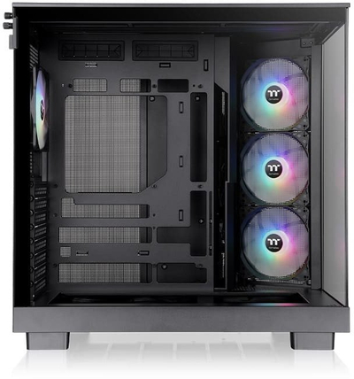 Kuti kompiutri Thermaltake View 380 XL TG ARGB, Mid Tower, xham i temperum, e zezë