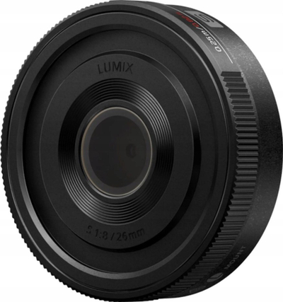 Lentë për kamerë Panasonic Lumix S-R26E, 26mm f/8, L-Mount, e zezë