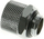 Fiting uji Bitspower BP-WTP-C11J, 1/4", 11/8 mm, argjendtë
