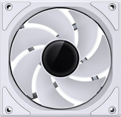 Вентилатори за PC Jonsbo ZK-120WR 3in1, 120mm, RGB, бели