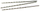Spiral metal Proline Long HSS NWKb, 5mm, 132mm, argjendt