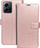 Këllëf telefoni Omni Flip Cover për Xiaomi Redmi Note 12 5G, lëkurë eco, rozë
