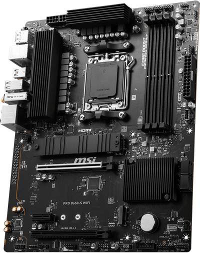 Pllakë amë MSI PRO B650-S WIFI, AMD B650, Socket AM5, ATX